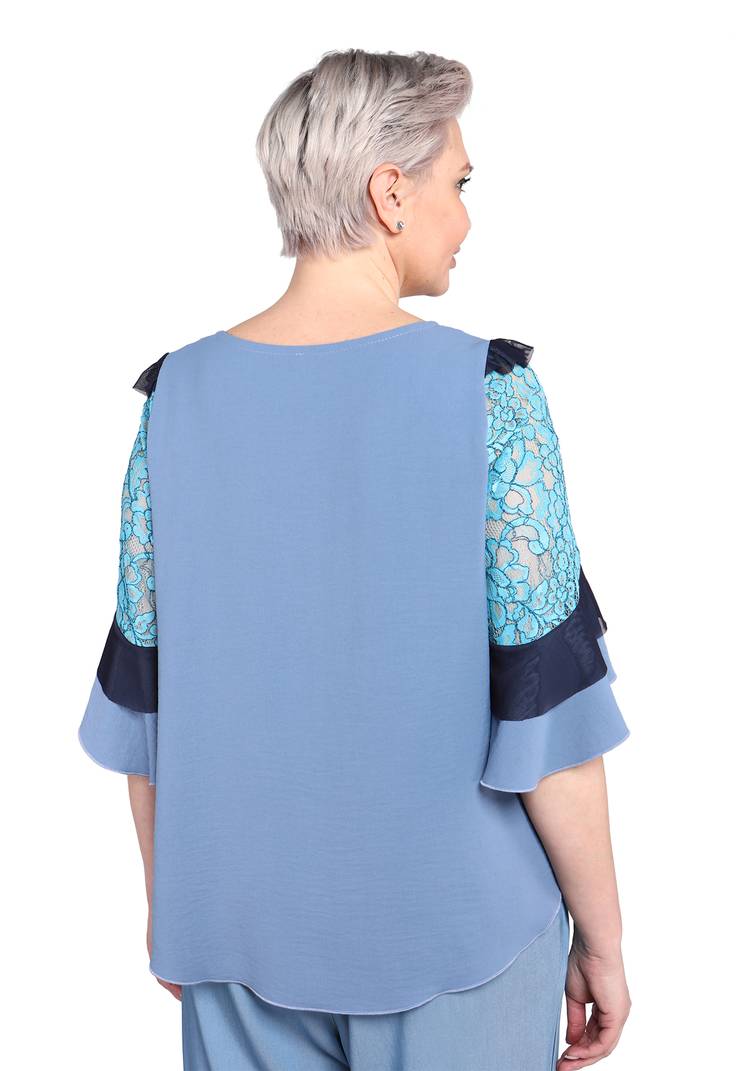 Блуза Волны Радости шир.  750, рис. 3