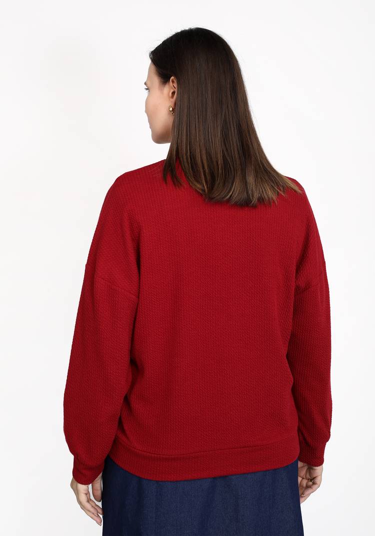 Кардиган на пуговицах с V-образной горловиной шир.  750, рис. 10