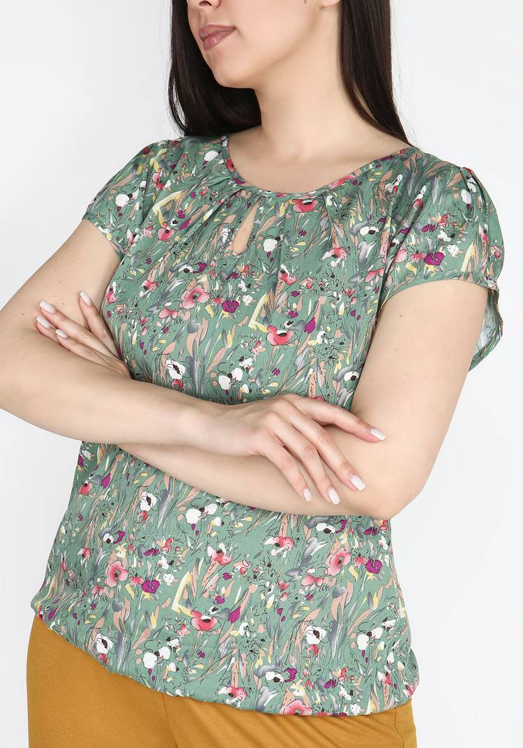 Блузка Летний ветерок шир.  750, рис. 4