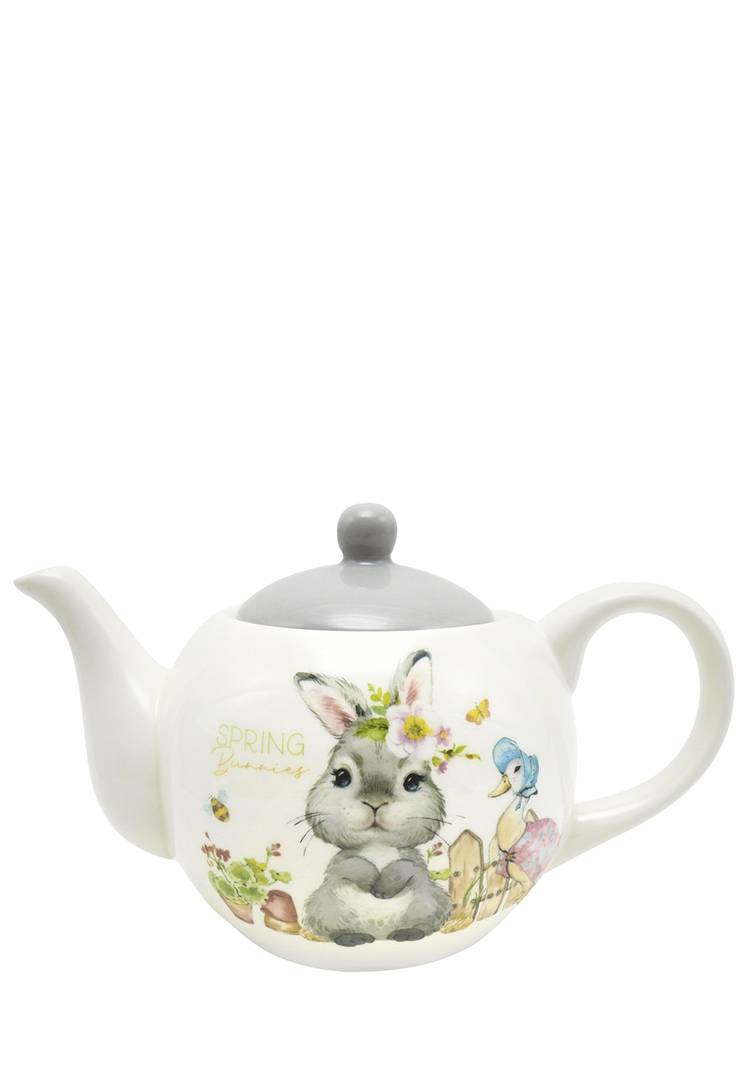 Заварочный чайник Весенние кролики шир.  750, рис. 1