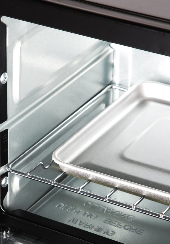 Мини-печь, цвет черный шир.  580, рис. 4