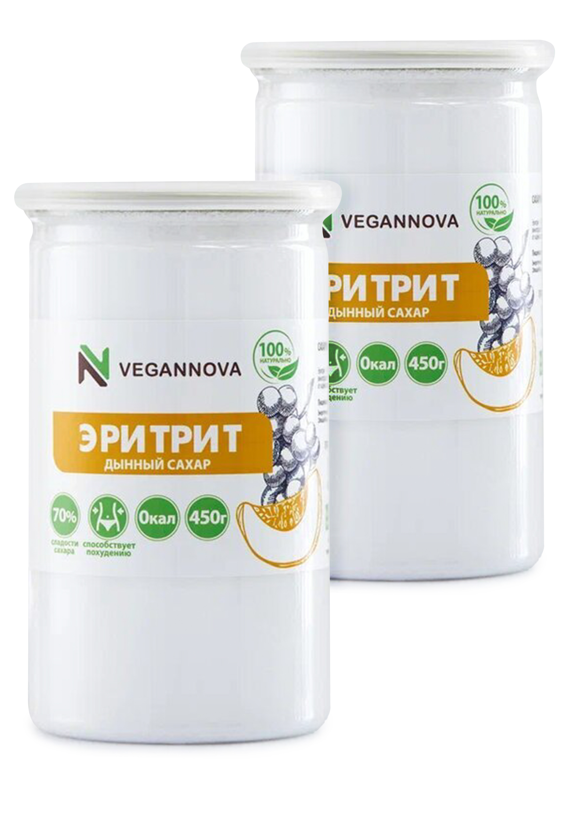 

Эритрит, 2 шт.