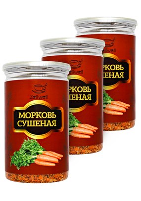Сушеные овощи, набор 3 шт.