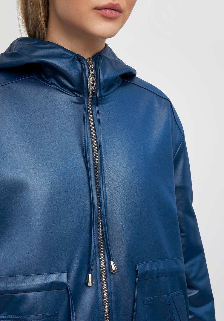 Ветровка с ажурным узором на карманах шир.  750, рис. 36