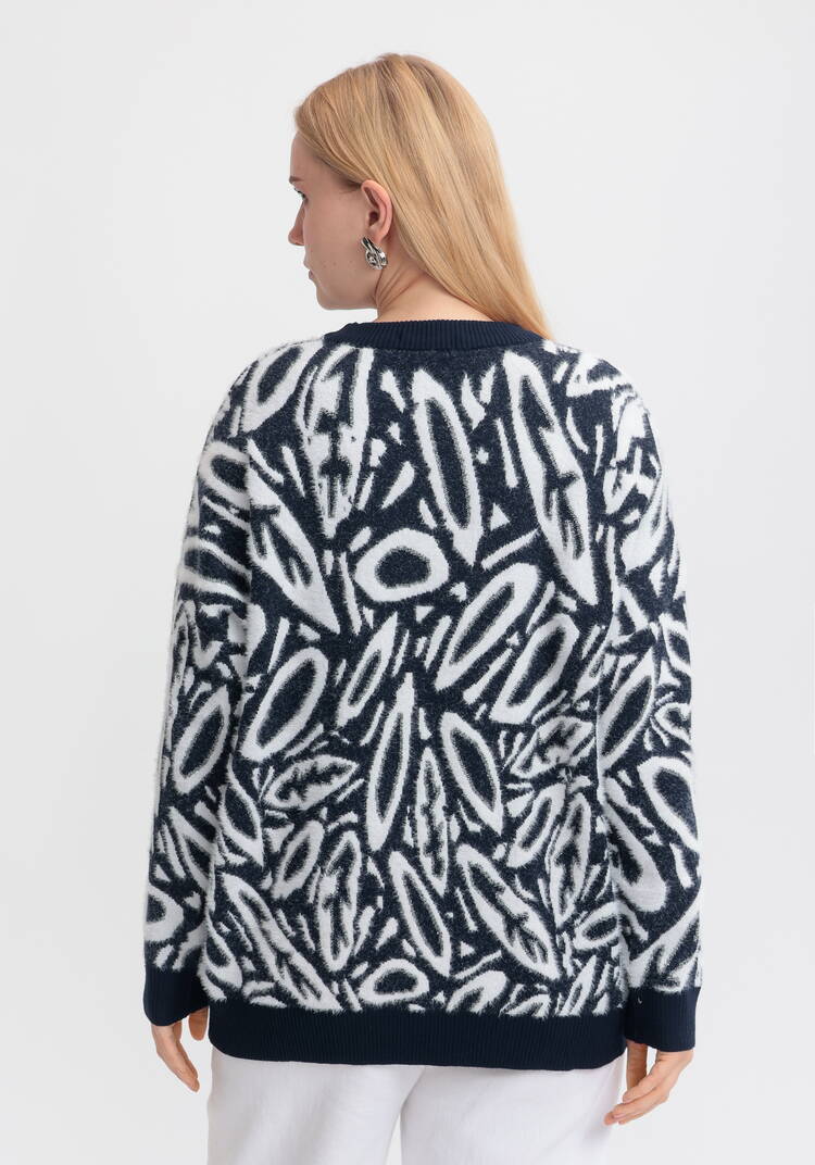 Свитер Теплый вечер шир.  750, рис. 3