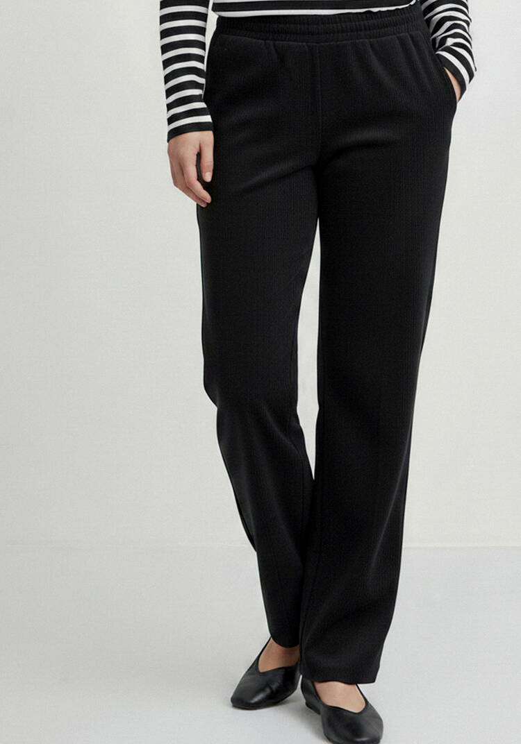 Брюки из микровельвета с начёсом шир.  750, рис. 26