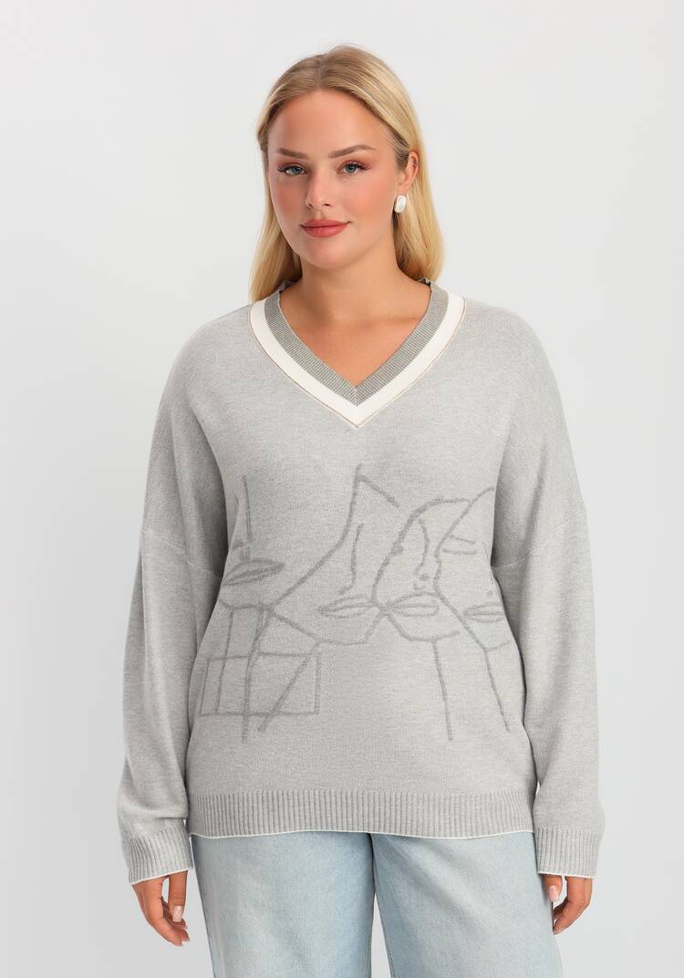 Джемпер Аника шир.  750, рис. 4