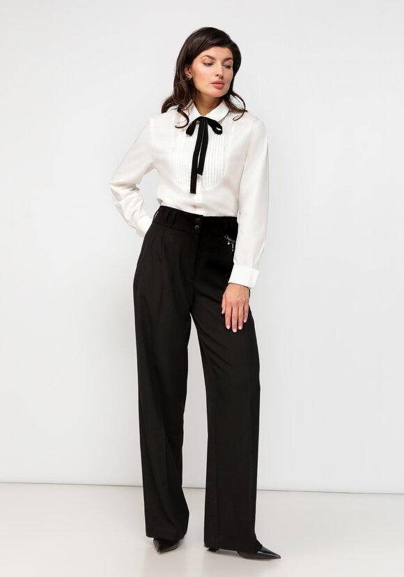 Брюки со стрелками и декором шир.  580, рис. 2