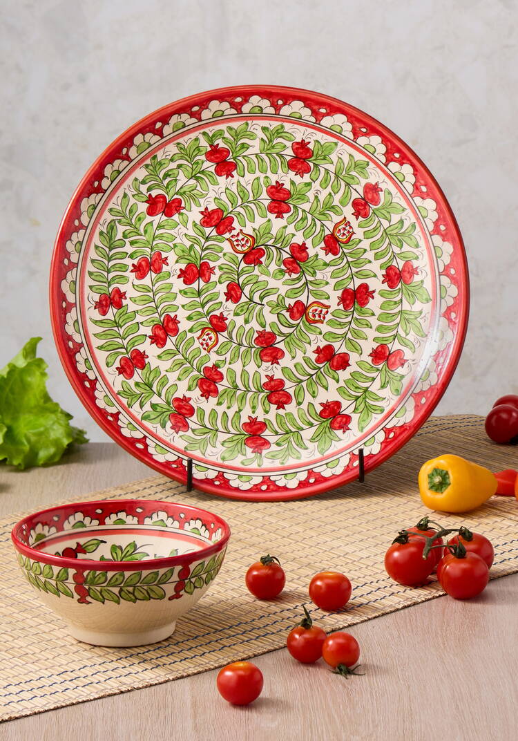 Блюдо  Гранаты шир.  750, рис. 6