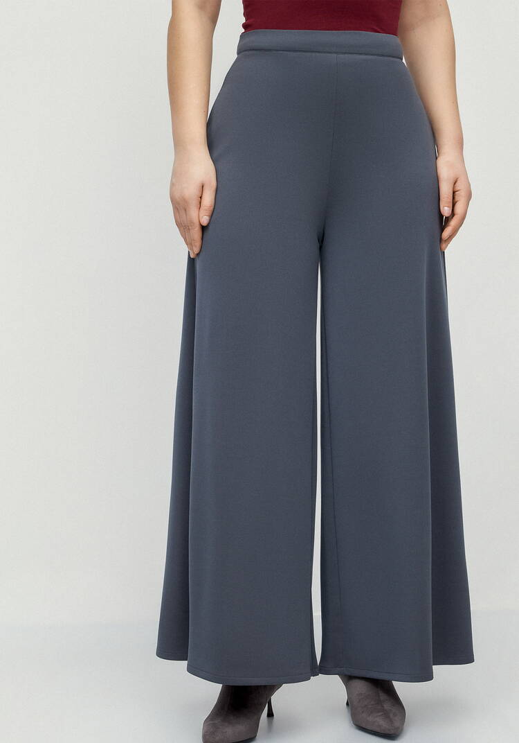 Брюки палаццо с комфортным поясом Жасмин шир.  750, рис. 10