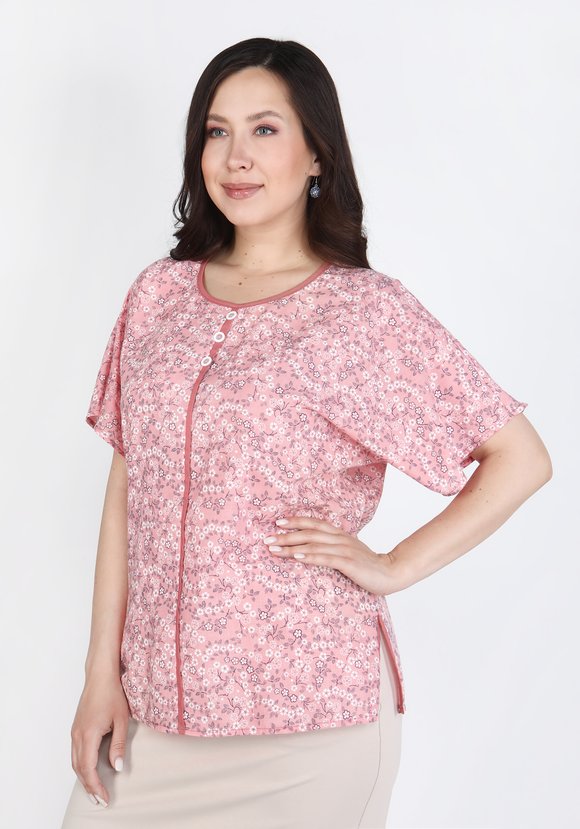 Блуза Олицетворение женственности шир.  580, рис. 2