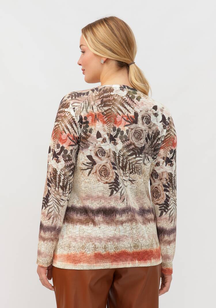 Блуза Ария с узором шир.  750, рис. 12