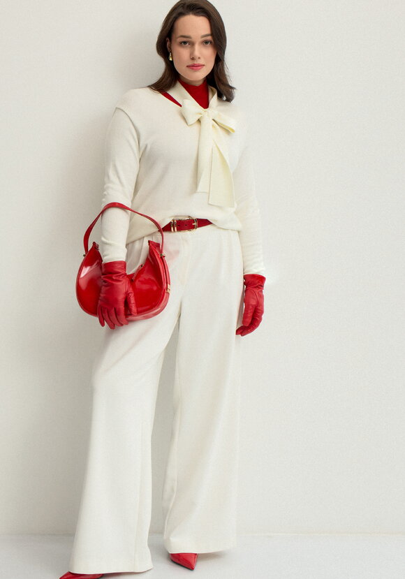 Джемпер со съемным бантом шир.  580, рис. 2