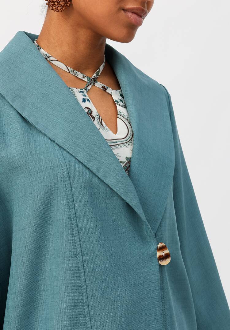 Кардиган с воротником шалька шир.  750, рис. 14