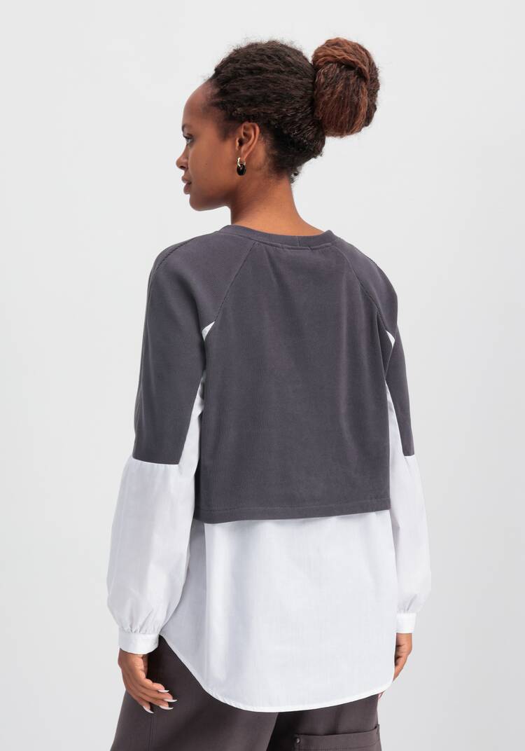 Свитшот с имитацией двойки шир.  750, рис. 3