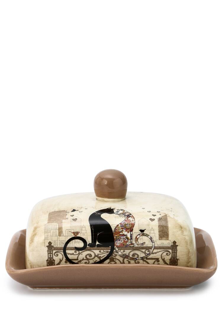 Масленка Влюбленные коты шир.  750, рис. 2