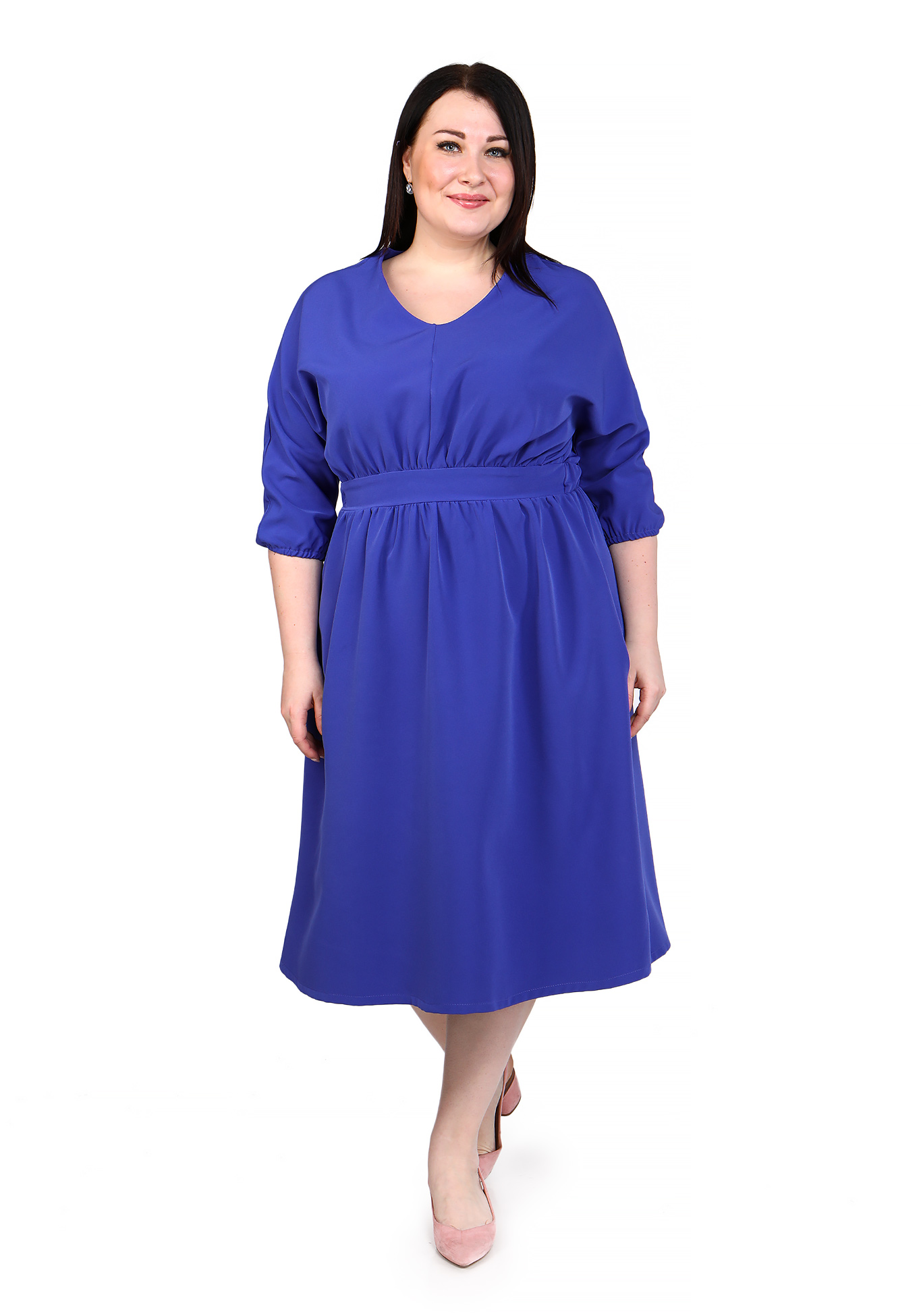 Платье "Чарующая красота" Vivienne Mare, размер 52, цвет сиреневый - фото 4