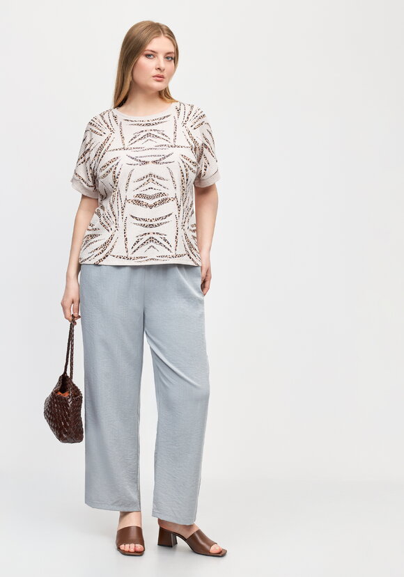 Блуза Стремительный взгляд шир.  580, рис. 17