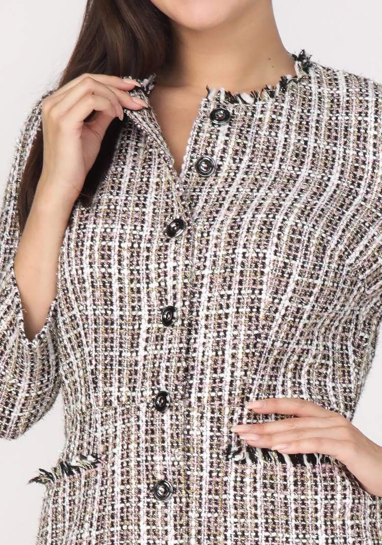 Платье на пуговицах полуприталенное шир.  750, рис. 4