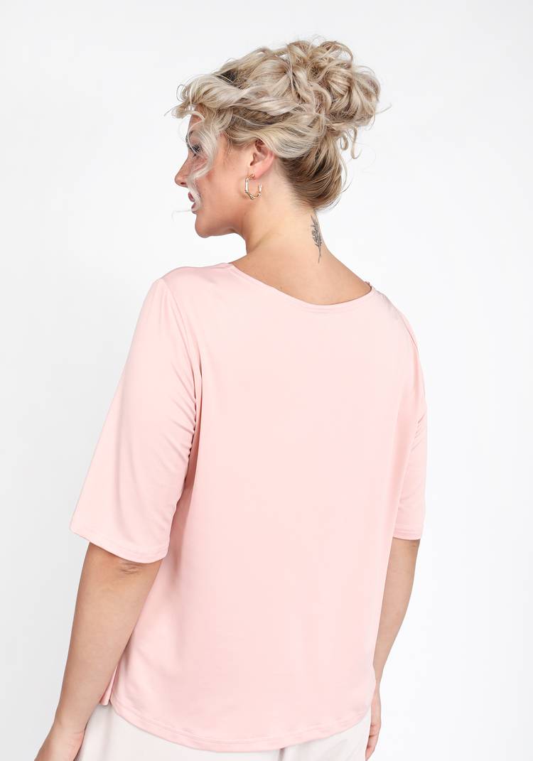 Блуза со складками на плече шир.  750, рис. 6