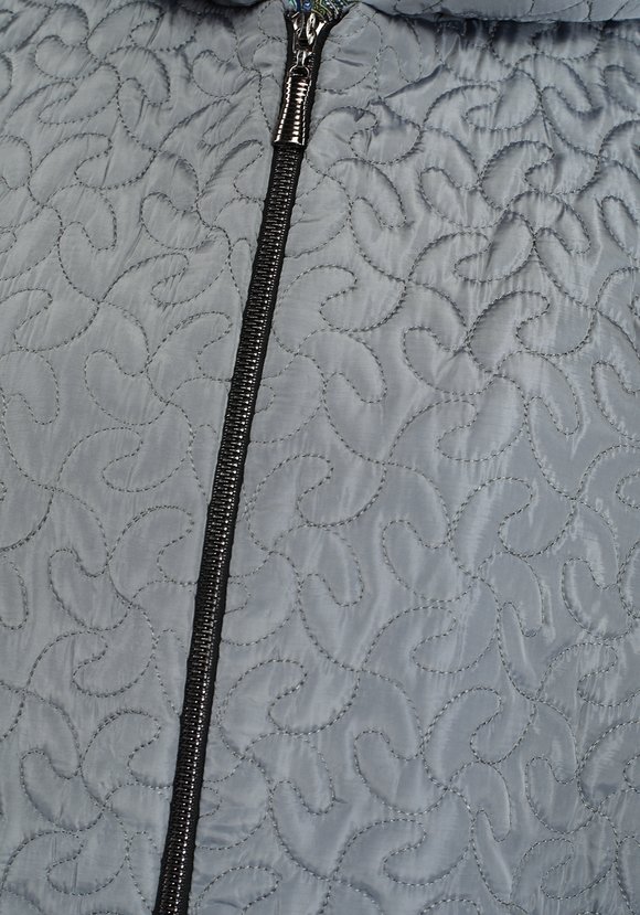 Пальто стеганое с застежкой-молнией шир.  580, рис. 20