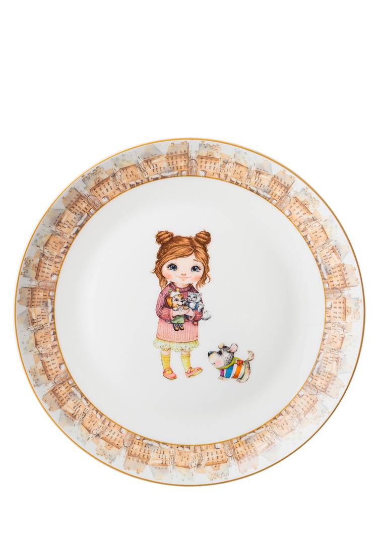 Набор из 2-х тарелок Fashion Princesses шир.  750, рис. 4