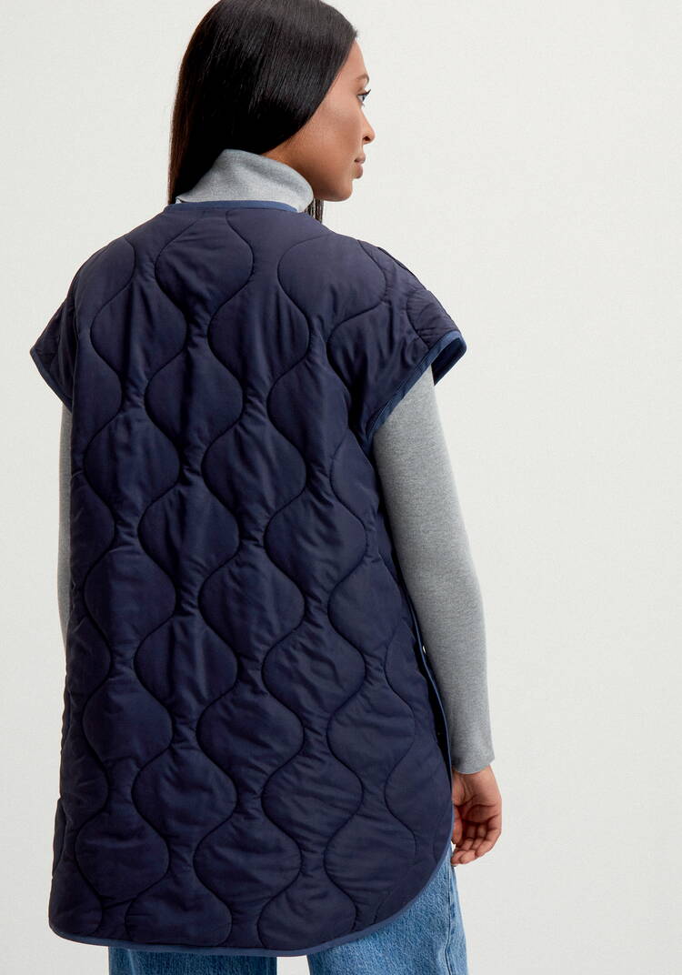 Жилет удлиненный на молнии шир.  750, рис. 13