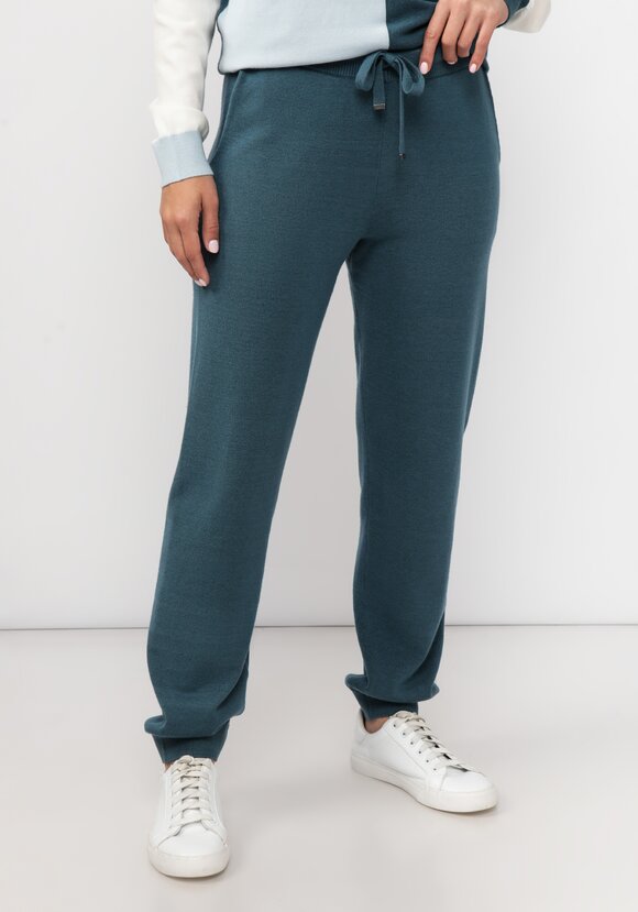 Брюки вязаные с высокой посадкой шир.  580, рис. 15