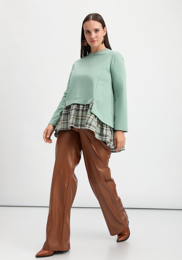 Туника многослойная свободного кроя шир.  580, рис. 2