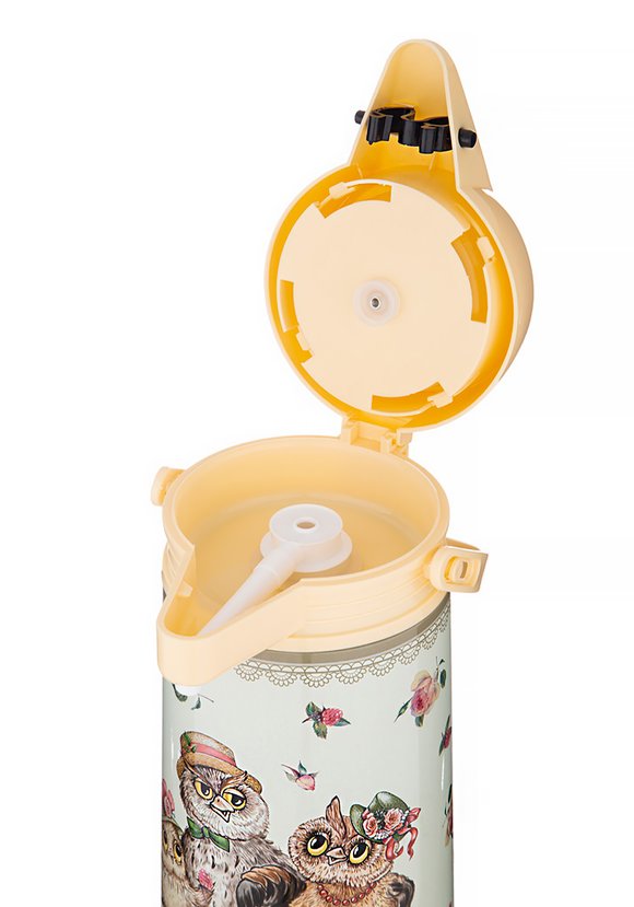 Термос со стеклянной колбой и помпой шир.  580, рис. 14