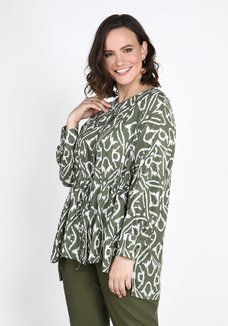 Туника с этническим принтом