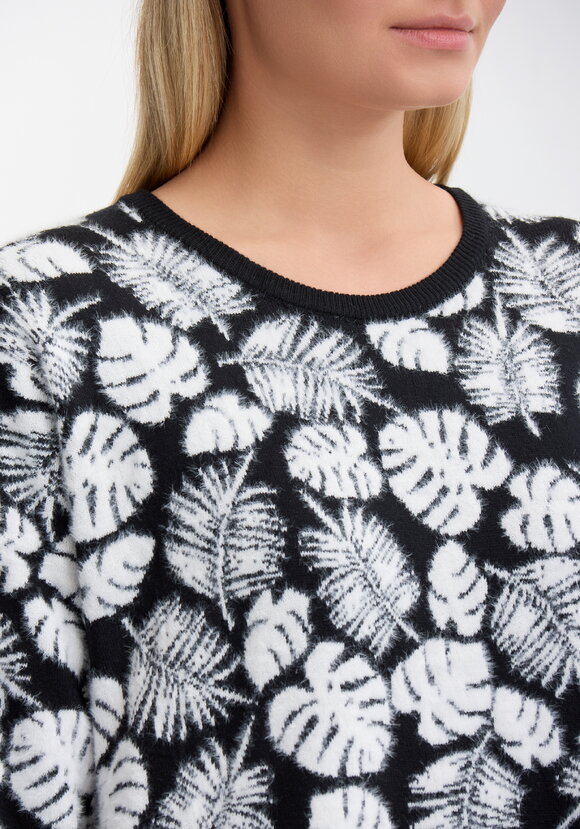 Туника пушистая с принтом шир.  580, рис. 71