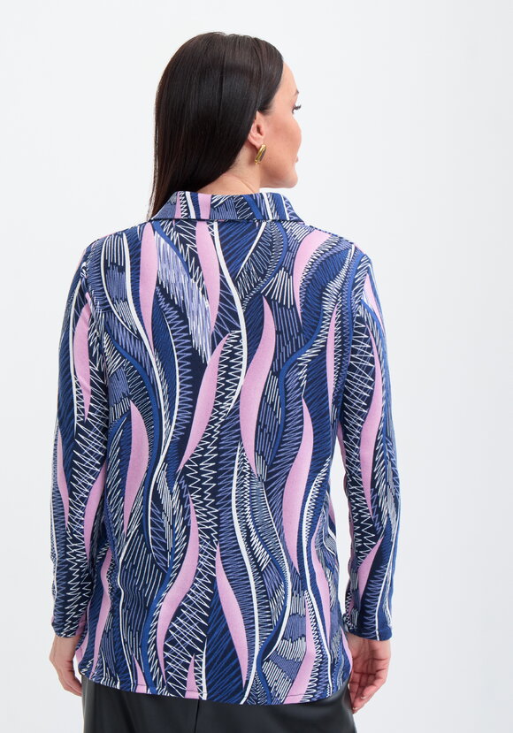 Лонгслив-поло Медея шир.  580, рис. 9