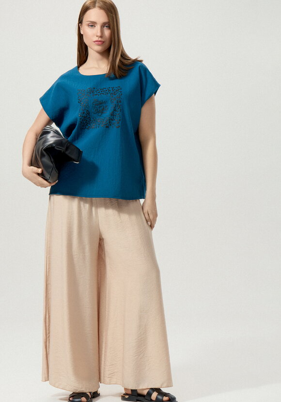 Топ с принтом свободного кроя шир.  580, рис. 33