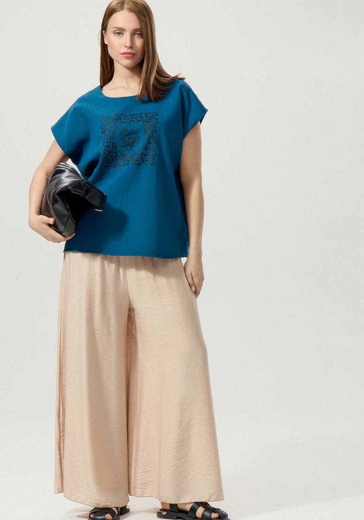 Топ с принтом свободного кроя шир.  750, рис. 33