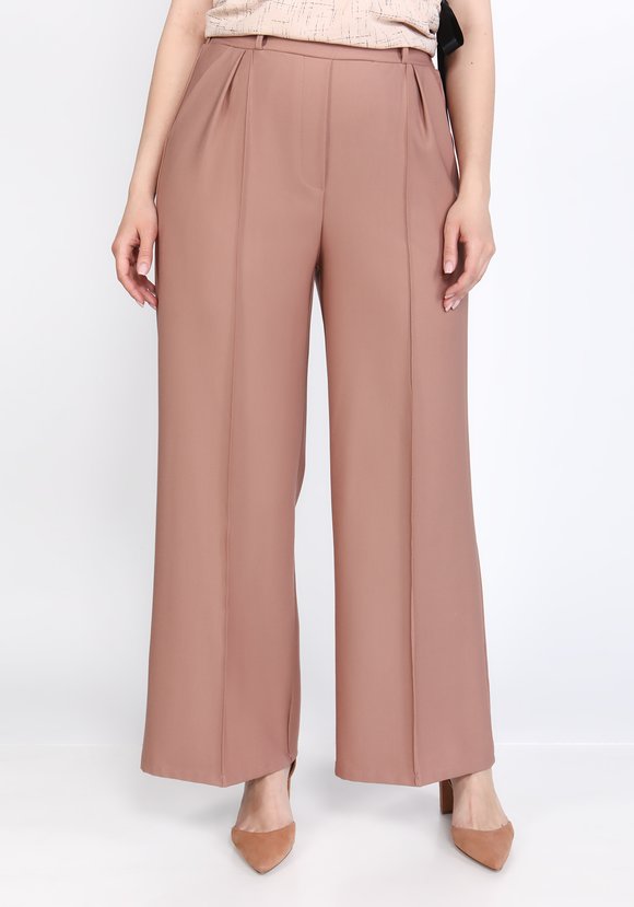 Брюки широкие на резинке со стрелками шир.  580, рис. 1