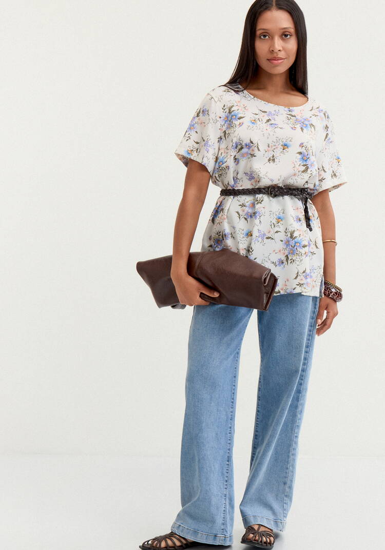 Блуза Леона шир.  750, рис. 10