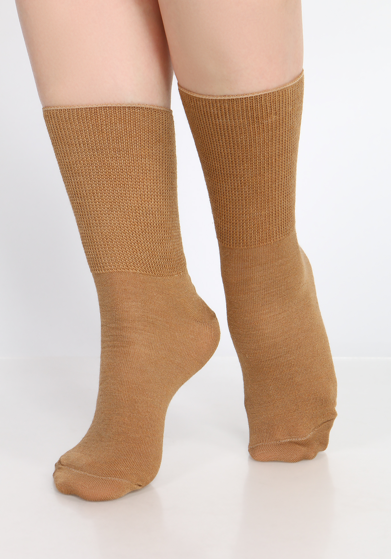 Носки на полную ногу из верблюжьей шерсти, 2 пары Центр Доктор, размер 44-45