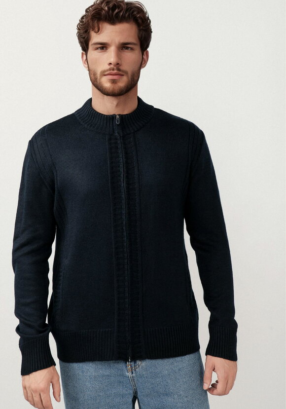 Джемпер-кардиган вязаный на молнии шир.  580, рис. 4