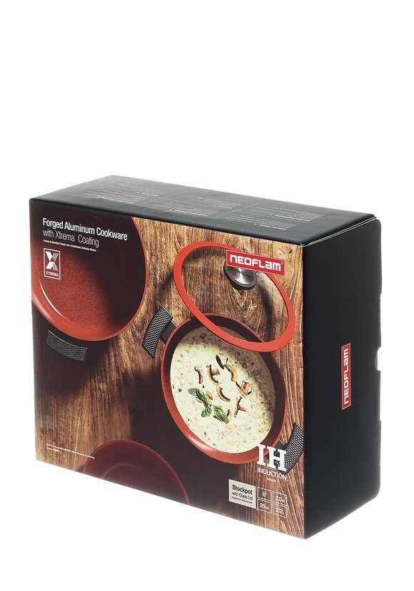 Кастрюля со стеклянной крышкой Де Шеф шир.  580, рис. 14
