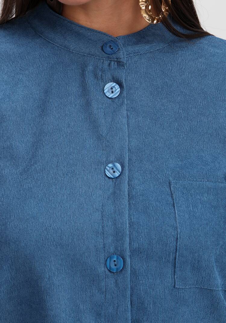 Рубашка оверсайз с воротником-стойкой шир.  750, рис. 37