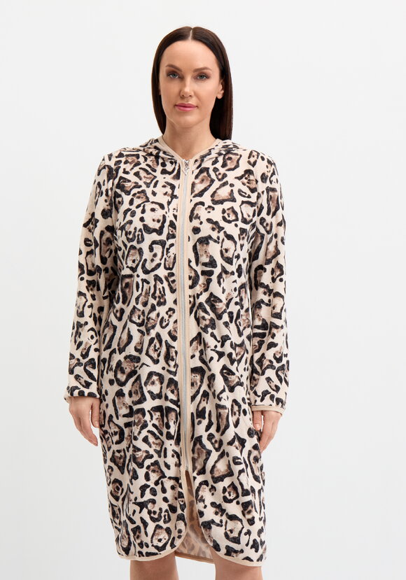 Халат махровый на молнии шир.  580, рис. 4