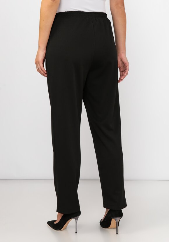 Брюки прямого кроя с карманами на резинке шир.  580, рис. 8