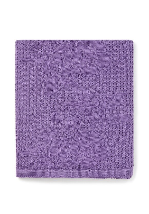 Палантин ажурный из натуральной шерсти шир.  580, рис. 4