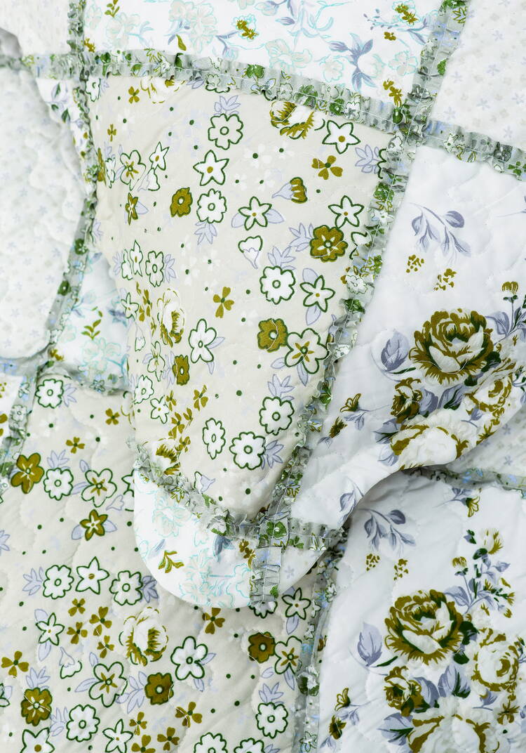 Покрывало с наволочками Печворк шир.  750, рис. 10