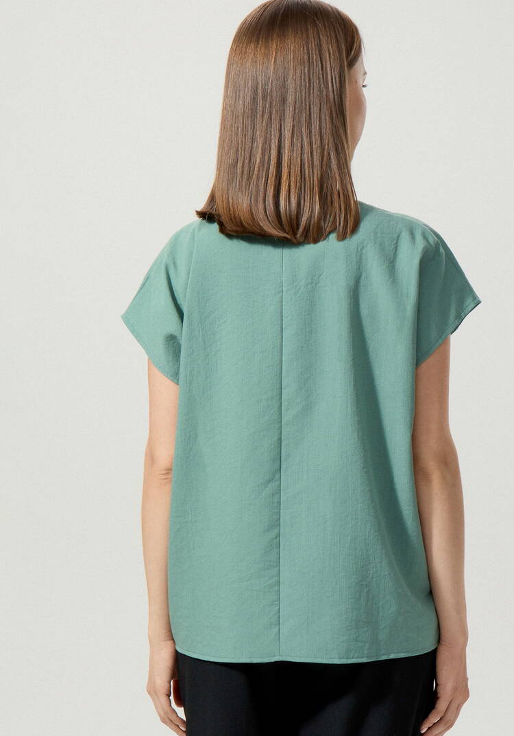 Топ с принтом свободного кроя шир.  750, рис. 11