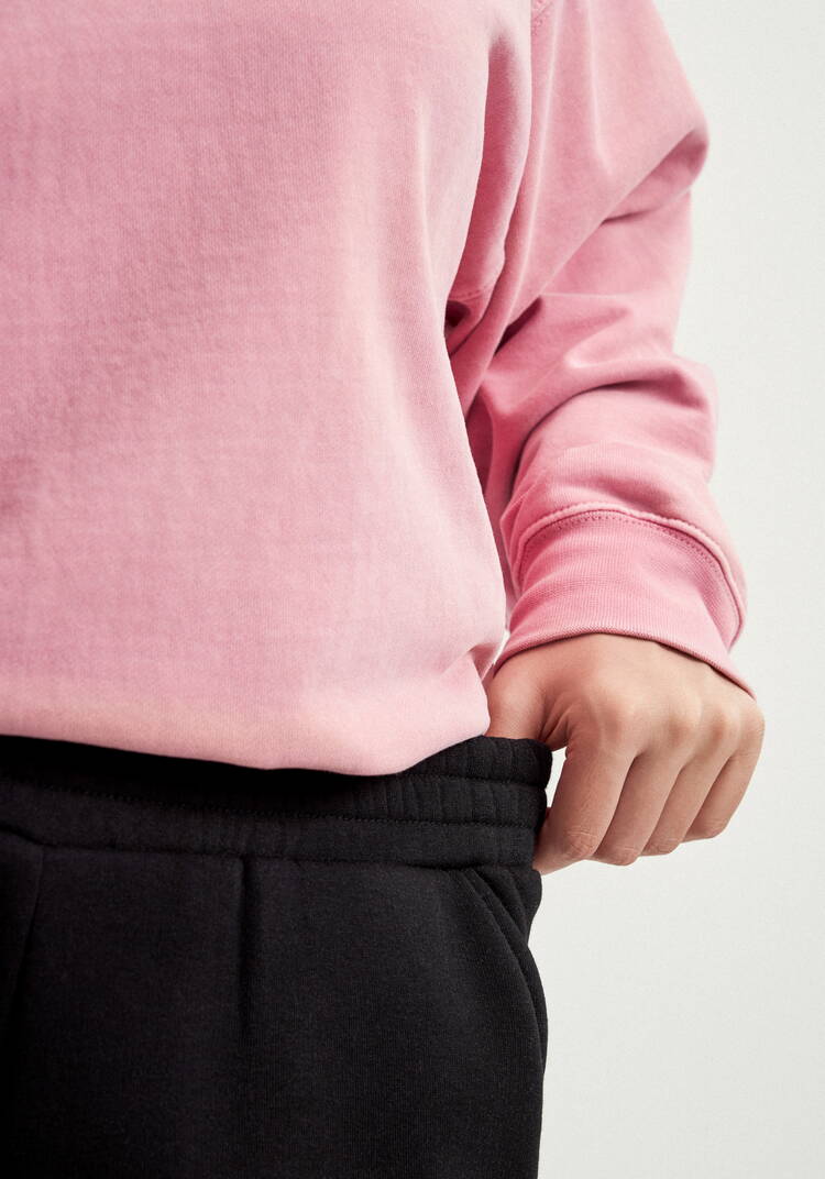 Брюки из футера с начёсом шир.  750, рис. 36