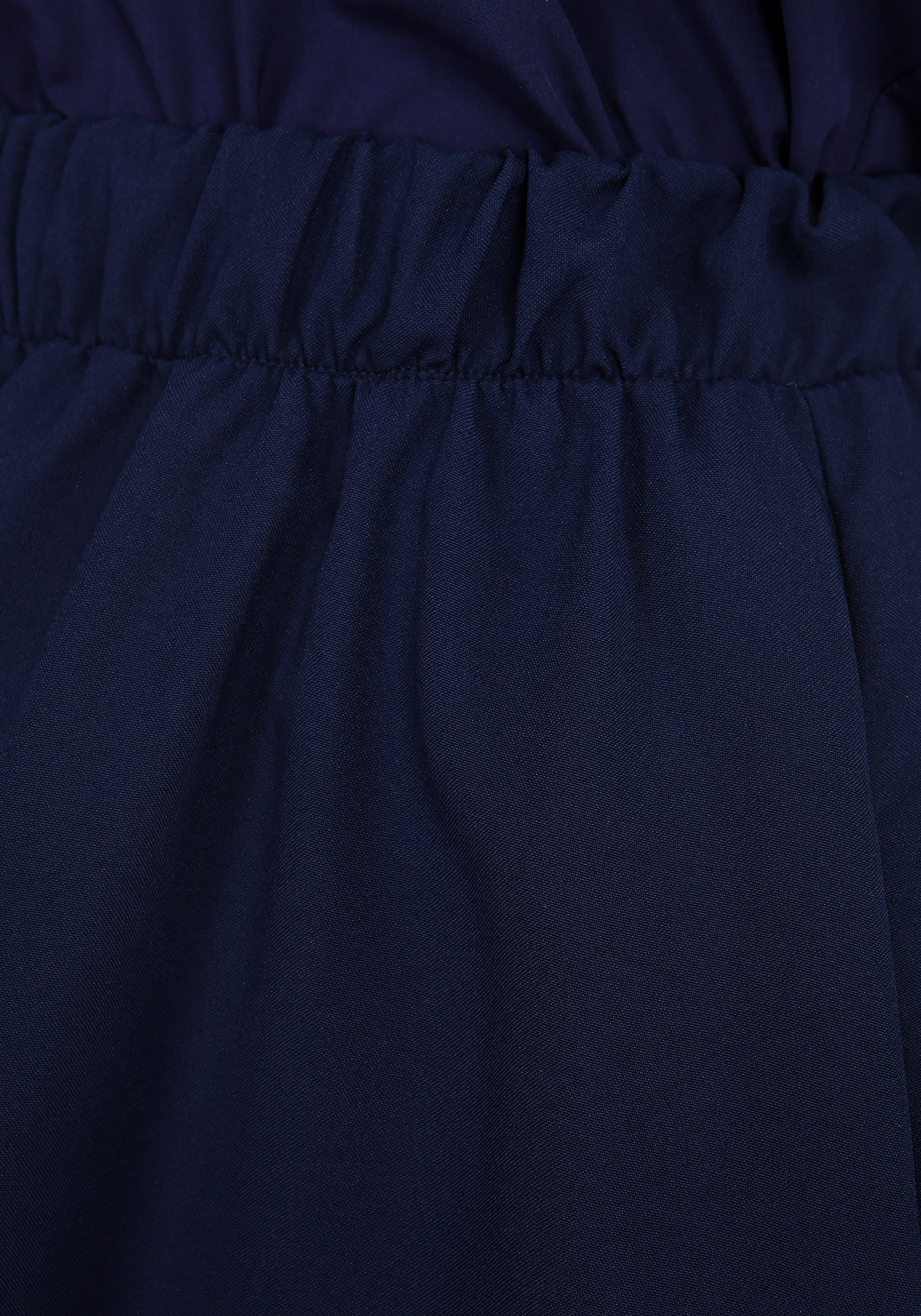 Юбка раслешенная на резинке Simple Story, размер 50, цвет темно-синий - фото 8