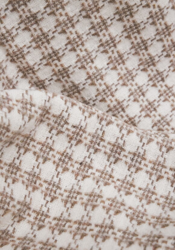 Плед с бахромой Хлопковый жаккард шир.  580, рис. 34