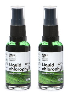 Натуральный комплекс Жидкий хлорофилл, 2 шт